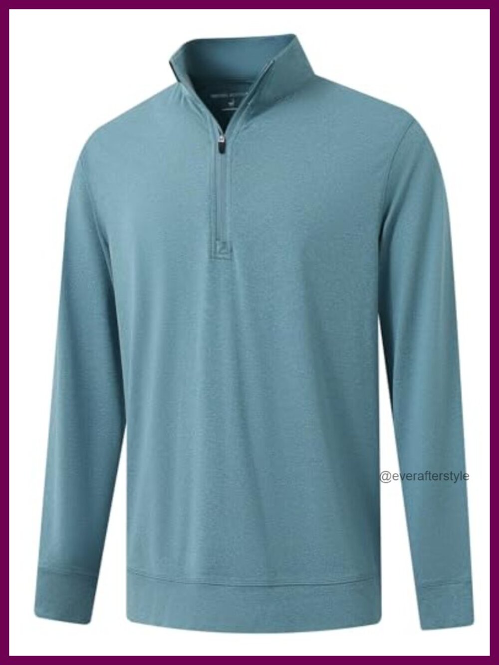 Quarter Zip Pullover Lightweight Dry Fit Mock Neck Midlayer 1/4 Zip Mens